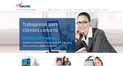 Desktop Screenshot of controltecnia.com